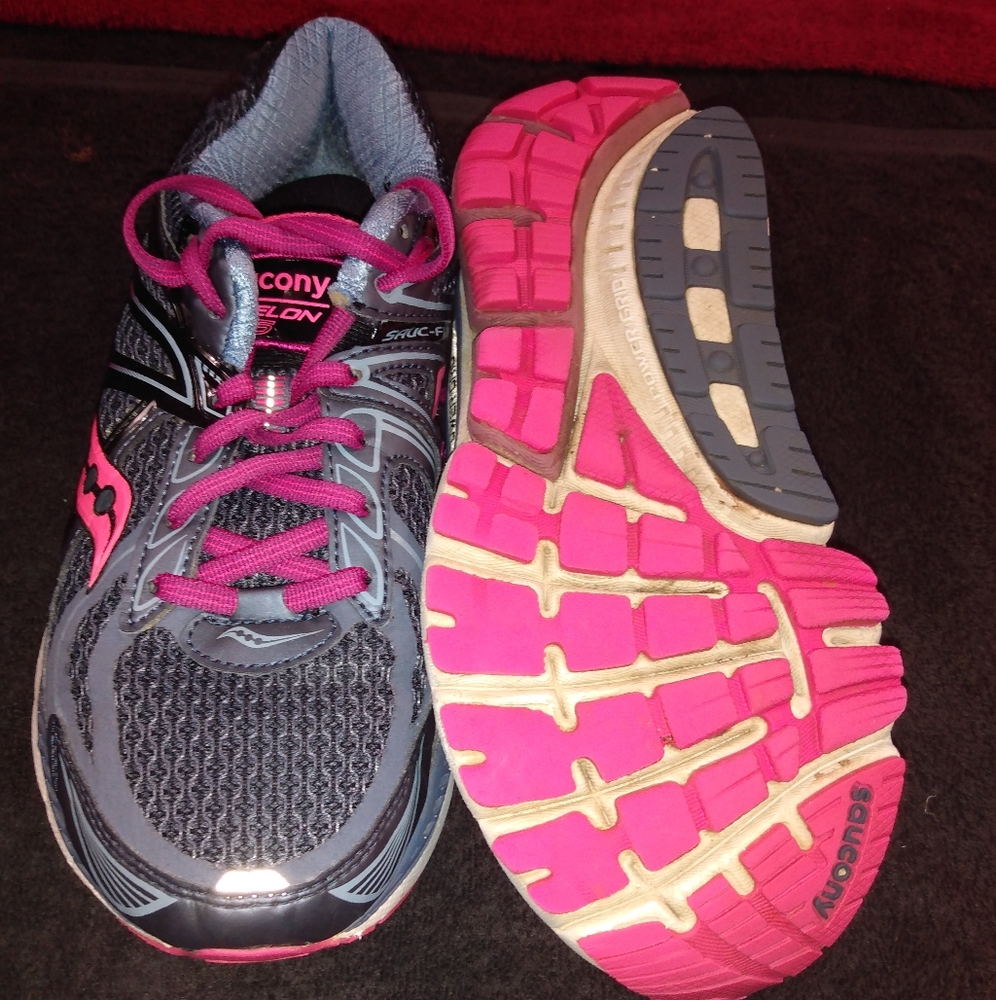 Saucony Echelon 5 Womens Running Shoes size 7.5 - Picture 7 of 9